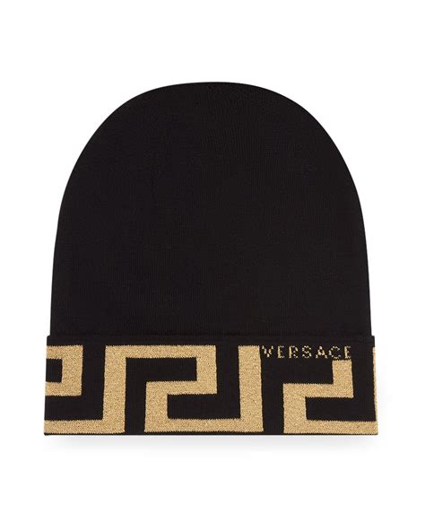 versace winter hat